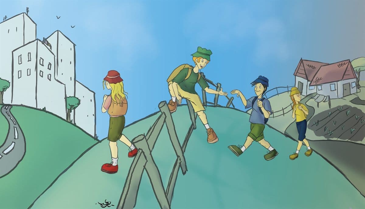 איור למאמר במוסף יומן של מקור ראשון